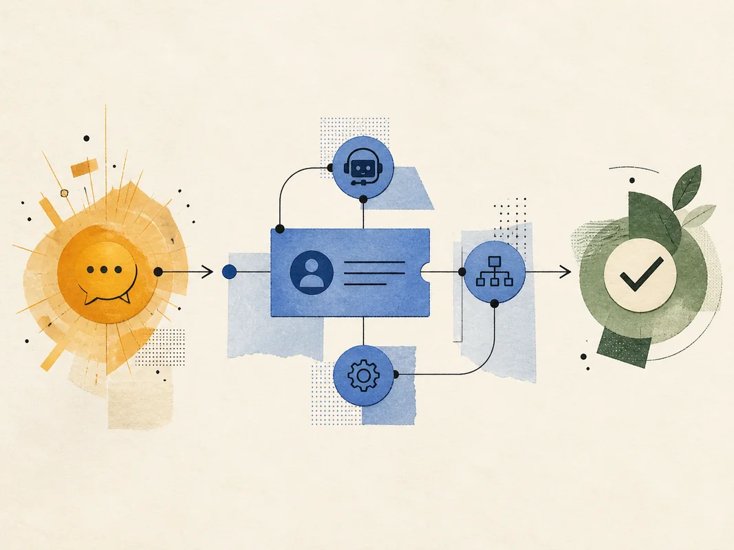 Ilustrasi Customer Support-to-Resolution