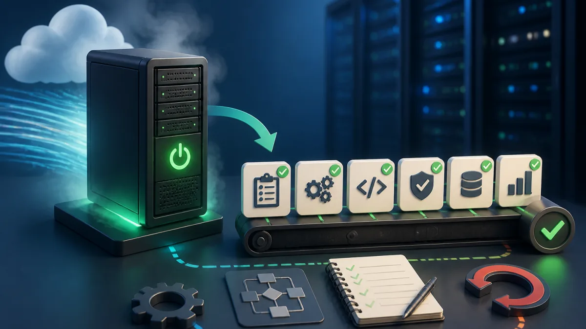 Migrasi Server Belum Selesai Saat Server Berhasil Menyala