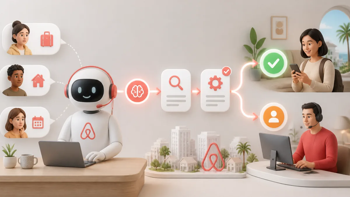 Airbnb Mengukur AI Agent dari Penyelesaian Masalah Pelanggan, Bukan Sekadar Chatbot